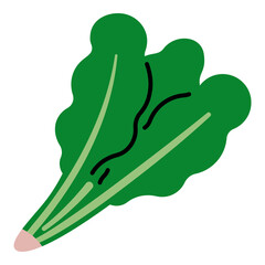 シンプルなほうれん草