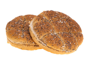 burger buns isolated