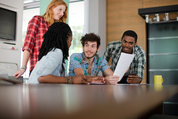 People working together