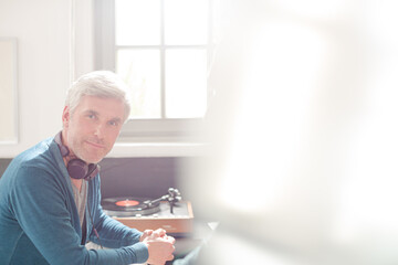 Gay couple relaxing together