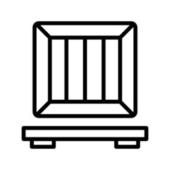 Delivery icon vector set. cargo illustration sign. goods symbol or logo.