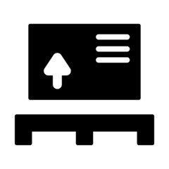 Delivery icon vector set. cargo illustration sign. goods symbol or logo.