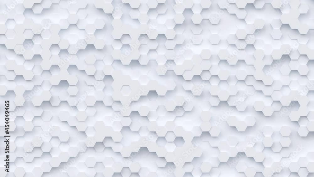 Poster geometric modern animated seamless looping abstract background. 3d render design element, creative m
