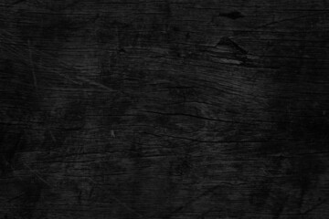 Black wood plank texture background