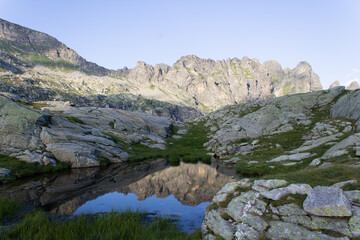 Monte Truzzo, Sky, a trekking view in italy.