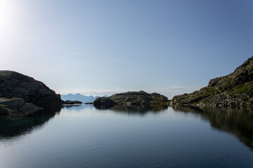Monte Truzzo, Sky, a trekking view in italy.