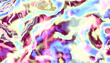 Abstract wavy fractal