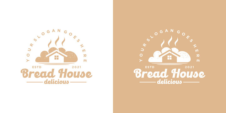 Bread house logo,Bakery logo, cake logo, reference for business