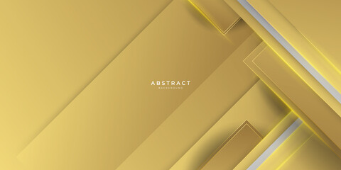 Shiny gold abstract light background