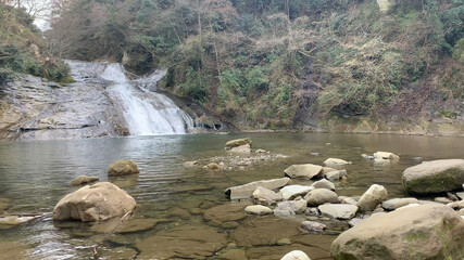 養老渓谷 養老川 千葉県