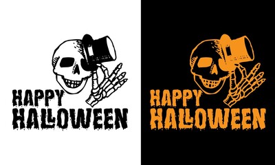 Fototapeta premium Happy Halloween shirt, Halloween t-shirt, tee shirt, t shirt, Halloween