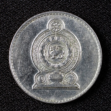 1 rupee coin, Sri Lanka, 1994.