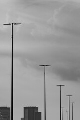 Electrical and lighting utility poles 