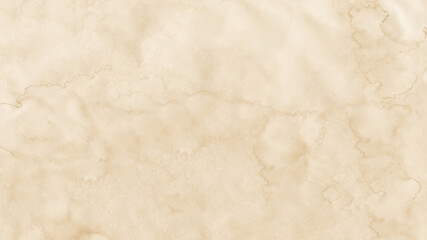 Beige paper aged by time with spots on the surface