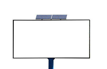 Obraz premium Billboard close up with place for your place