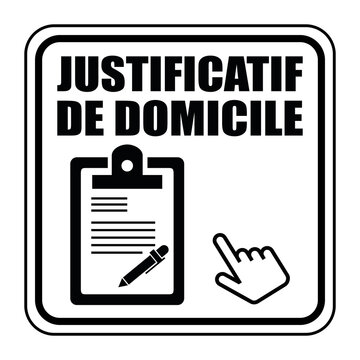 Logo justificatif de domicile.