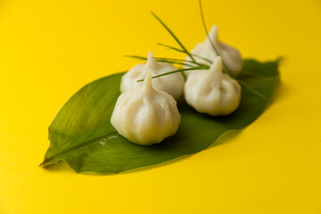 Modak, an Indian sweet made during Ganeshotsav for lord Ganesha.