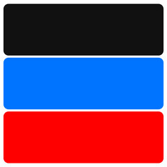 red,black,blue,signboard template.vector design Eps 10