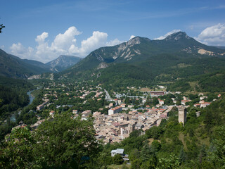 Castellane : French village
