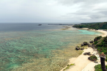 鹿児島県　沖永良部島のウミガメビューポイント