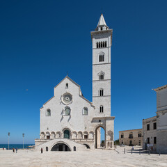 Fototapeta na wymiar Italy, Apulia, Province of Barletta-Andria-Trani, Trani. San Nicola Pellegrino cathedral.