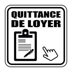 Logo quittance de loyer.