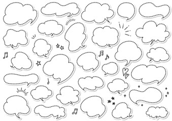 くるくる吹き出し