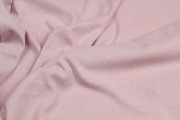 Texture of the fabric swirling in a whirlpool.  cloth background. Web article template. Long header banner format. Sale coupon. Visit card. Your information. Text space.
