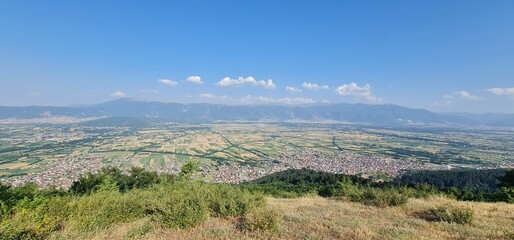 Naklejka premium panorama of the mountains