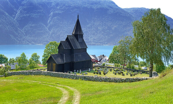Urnes Stavkirke, the oldest church in Norway, UNESCO World Heritage Site