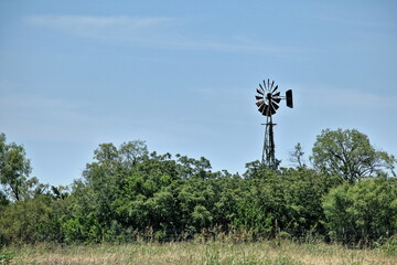 Obraz premium Canal Lane Windmill