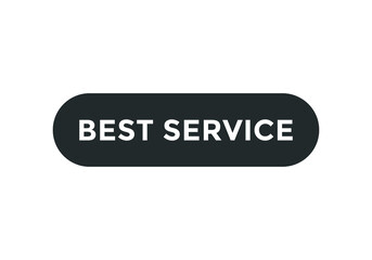 best service text sign icon. web template
