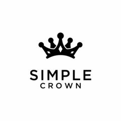 Royal King Queen Crown Elegant Luxury logo design