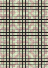 Abstract Geometric Pattern generative computational art illustration