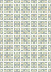 Fototapeta premium Abstract Geometric Pattern generative computational art illustration