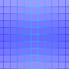 Geometric seamless pattern. Neo futuristic digital vector wallpaper. Blue laser grid background.	