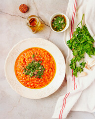 Tomato Risotto With Anchovy
