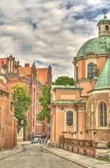 Fototapeta na wymiar Wroclaw landmarks, Poland, HDR Image