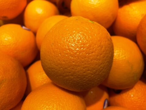 Sai Nam phueng Orange, Fresh Orange at the local market in Thailand.