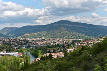 Frankreich - Millau - Panorama