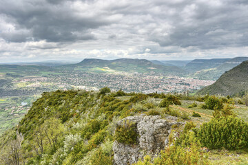 Frankreich - Millau - Panorama