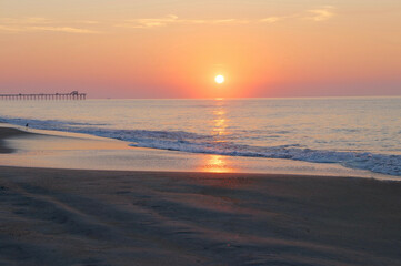 Sunrise on beach
