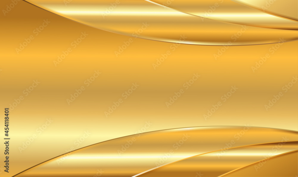 Poster abstract modern overlap layer luxury design gold concept abstract luxury gold background with overla
