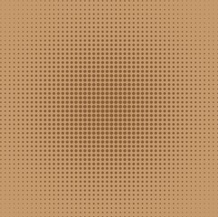 brown background with dots