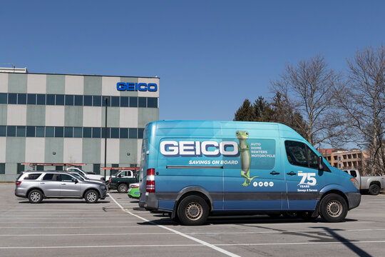GEICO Insurance Office. GEICO is a subsidiary of Berkshire Hathaway.