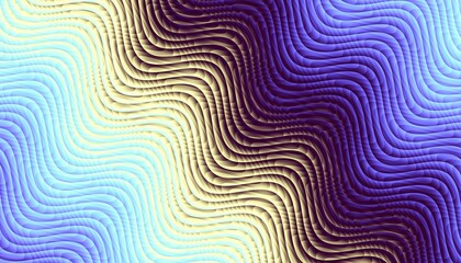 Wavy abstract futuristic background