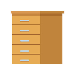 wooden drawer icon