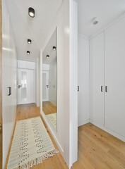 interior of a room with floor