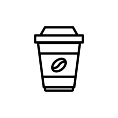 Coffee icon vector for your design element