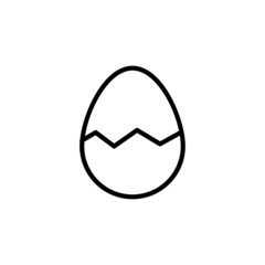 egg  icon vector for your design element	